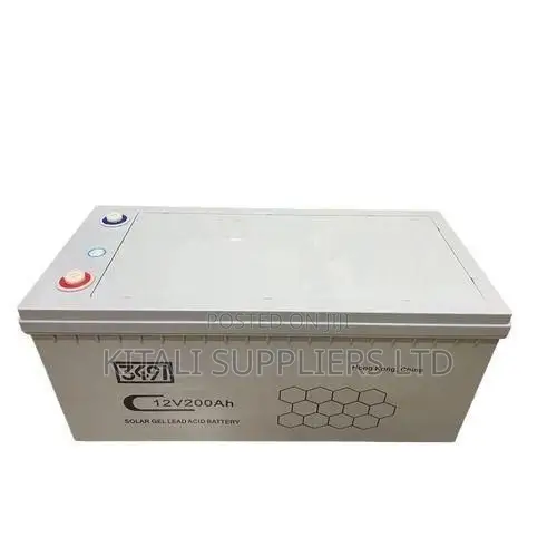 Yachu 200ah 12v Solar Gel Deep Cycle Battery