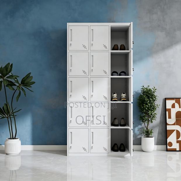 15-Locker Staff Cabinet