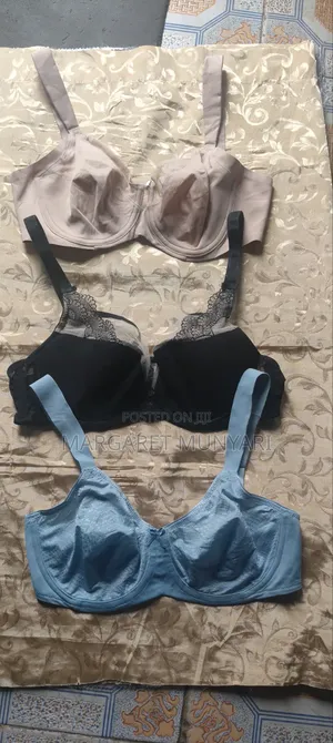 Wired Coloured Plain and Lace Bras