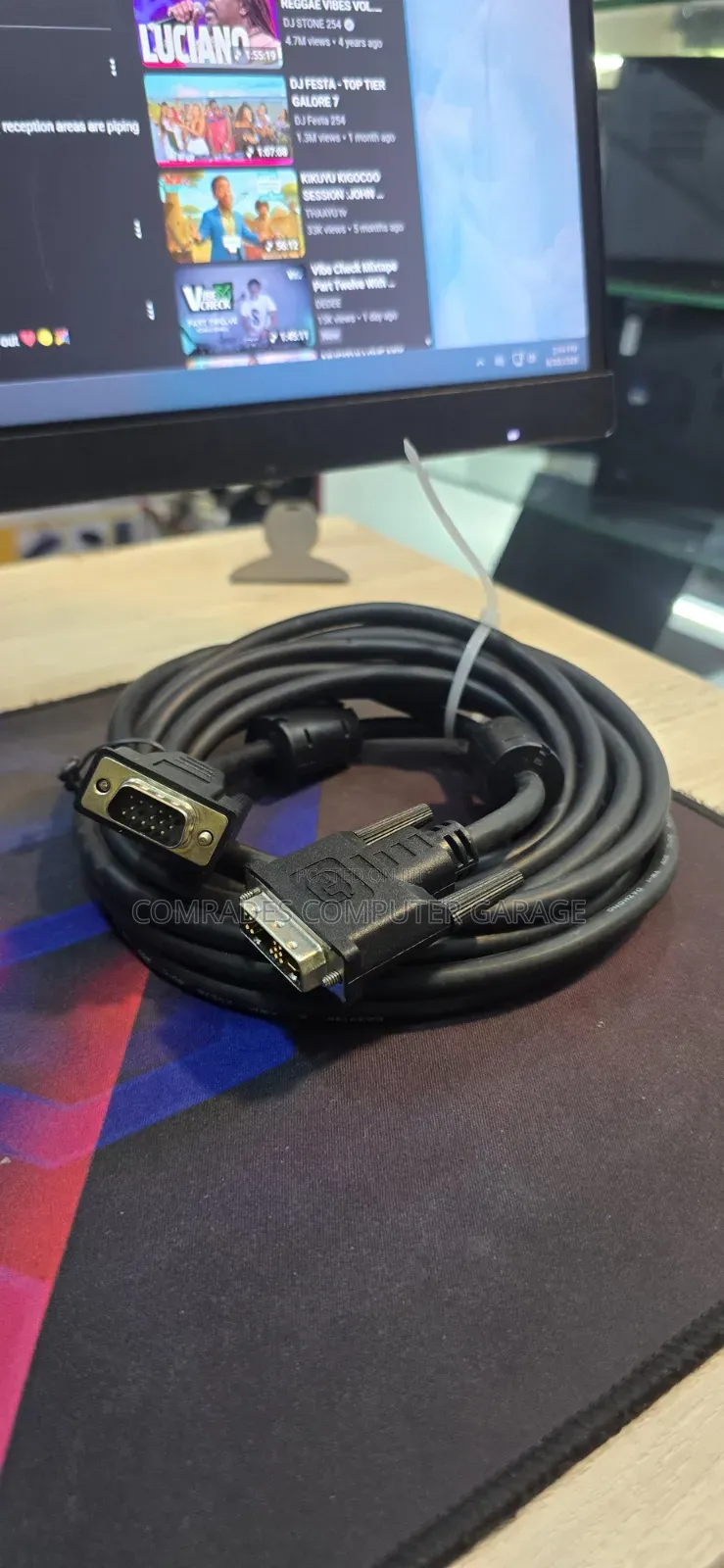 Dvi-I to Vga Cable 5 Meters