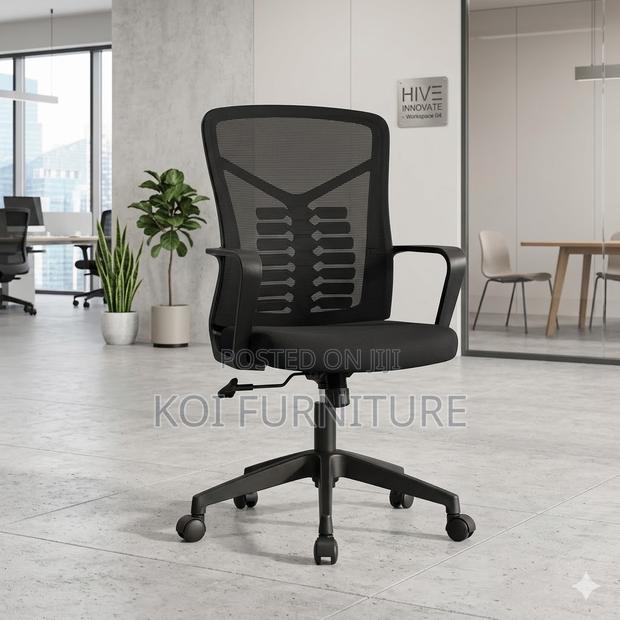 Office Chairs; Advanced Ergonomic Office Mid Back Chair