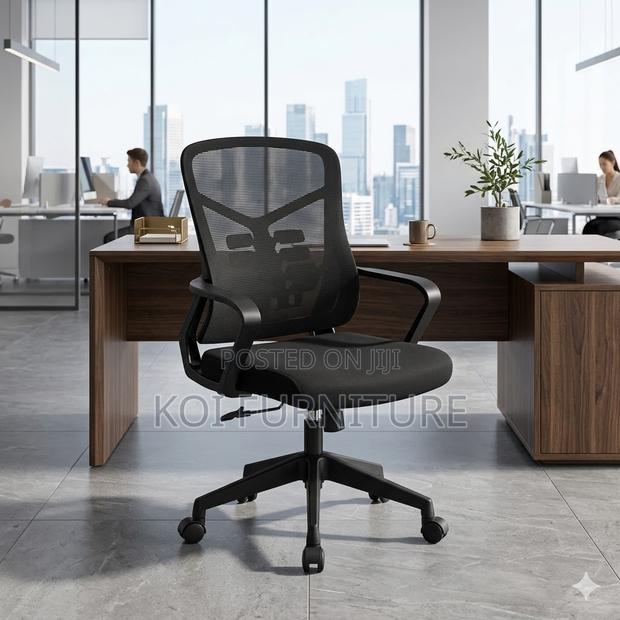 Office Chairs; Advanced Ergonomic Office Mid Back Chair - thumbnail 4