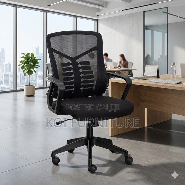 Office Chairs; Advanced Ergonomic Office Mid Back Chair - thumbnail 3