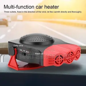 2-in-1 Portable Car Heater Cooling Fan