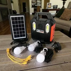 Reliable Energy Backup Dat At-9028b Home Solar Lighting System Kit