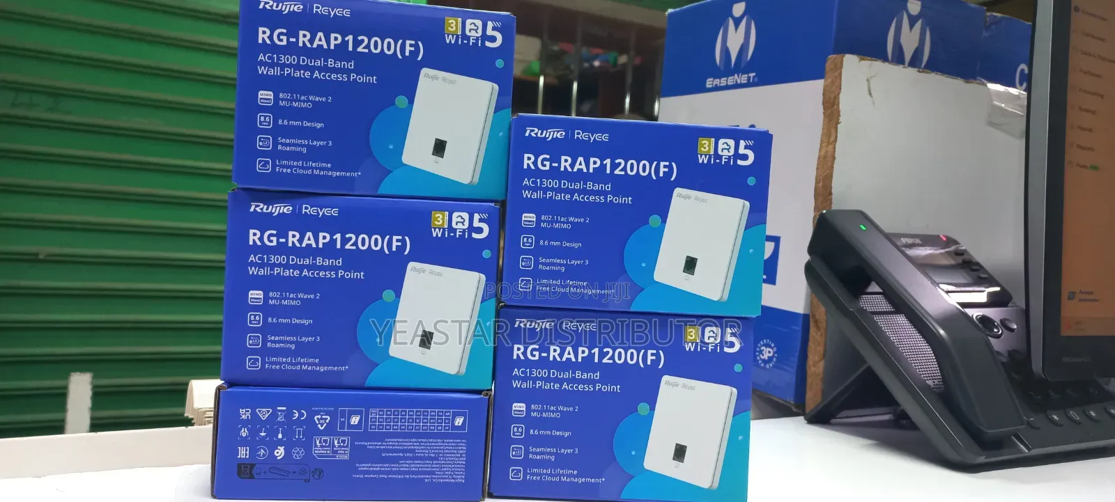 Rg_rap1200(F) Ruijie in Wall Access Point
