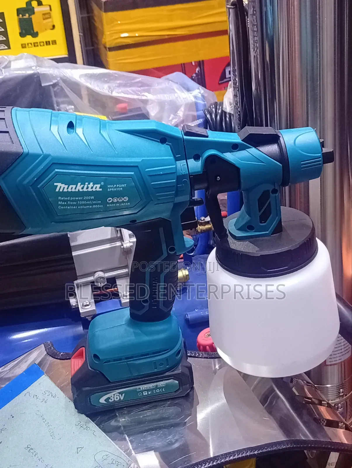 Portable Makita Cordless Spray Gun/Spray Gun