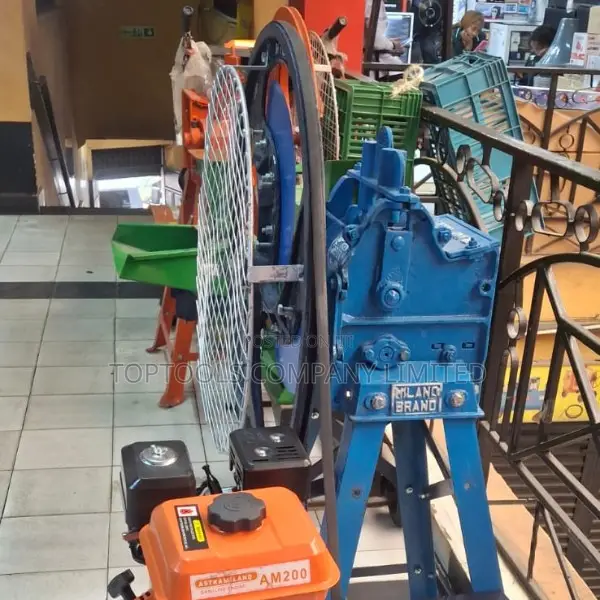 3blade Animal Feed Chaff Cutter Machine With 7.5hp Petrol Engine