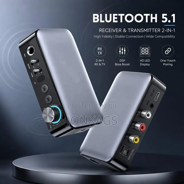 Bluetooth Receiver Transmitter Optical Aux Rca Usb Tf Card Mic Input