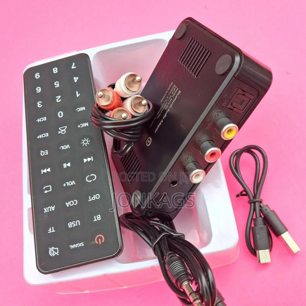 Bluetooth Receiver Transmitter Optical Aux Rca Usb Tf Card Mic Input - thumbnail 6