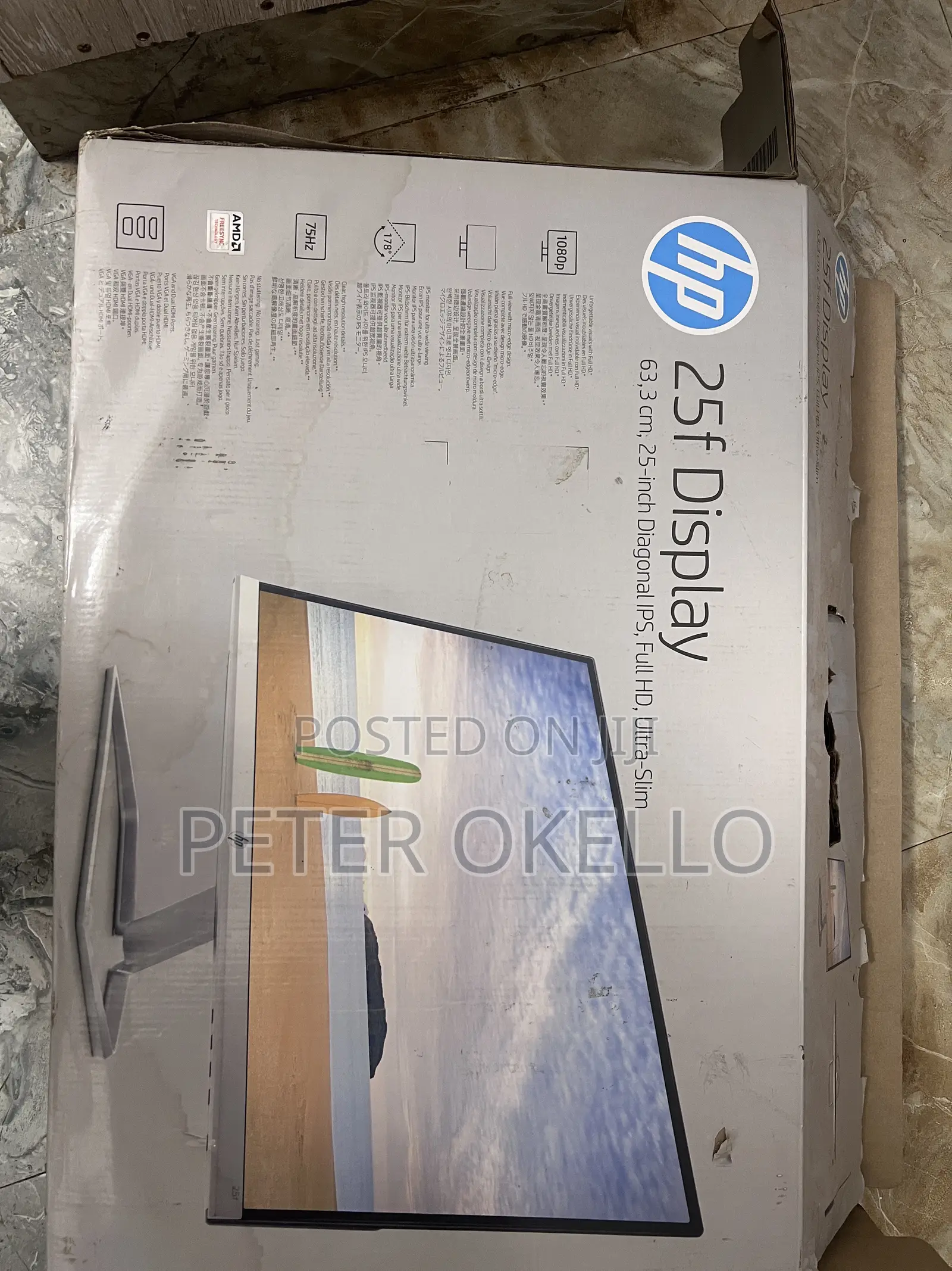 Frameless 25f Monitor