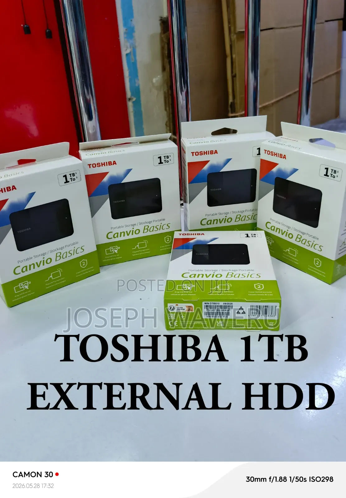 Toshiba 1tb HDD