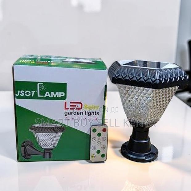 Quick Setup Outdoor Led Garden Light Main Gate Post Solar Light Lamp