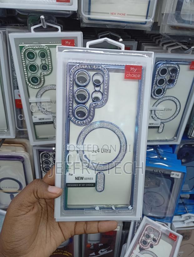 Samsung Galaxy S24 Ultra Bling Accent Styling:Cover - main view