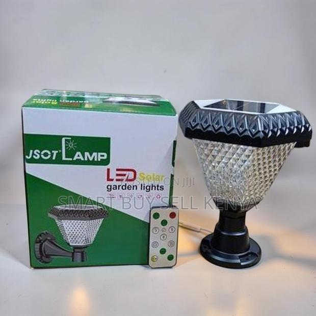 Pillar Mount Outdoor Led Garden Light Main Gate Post Solar Light Lamp