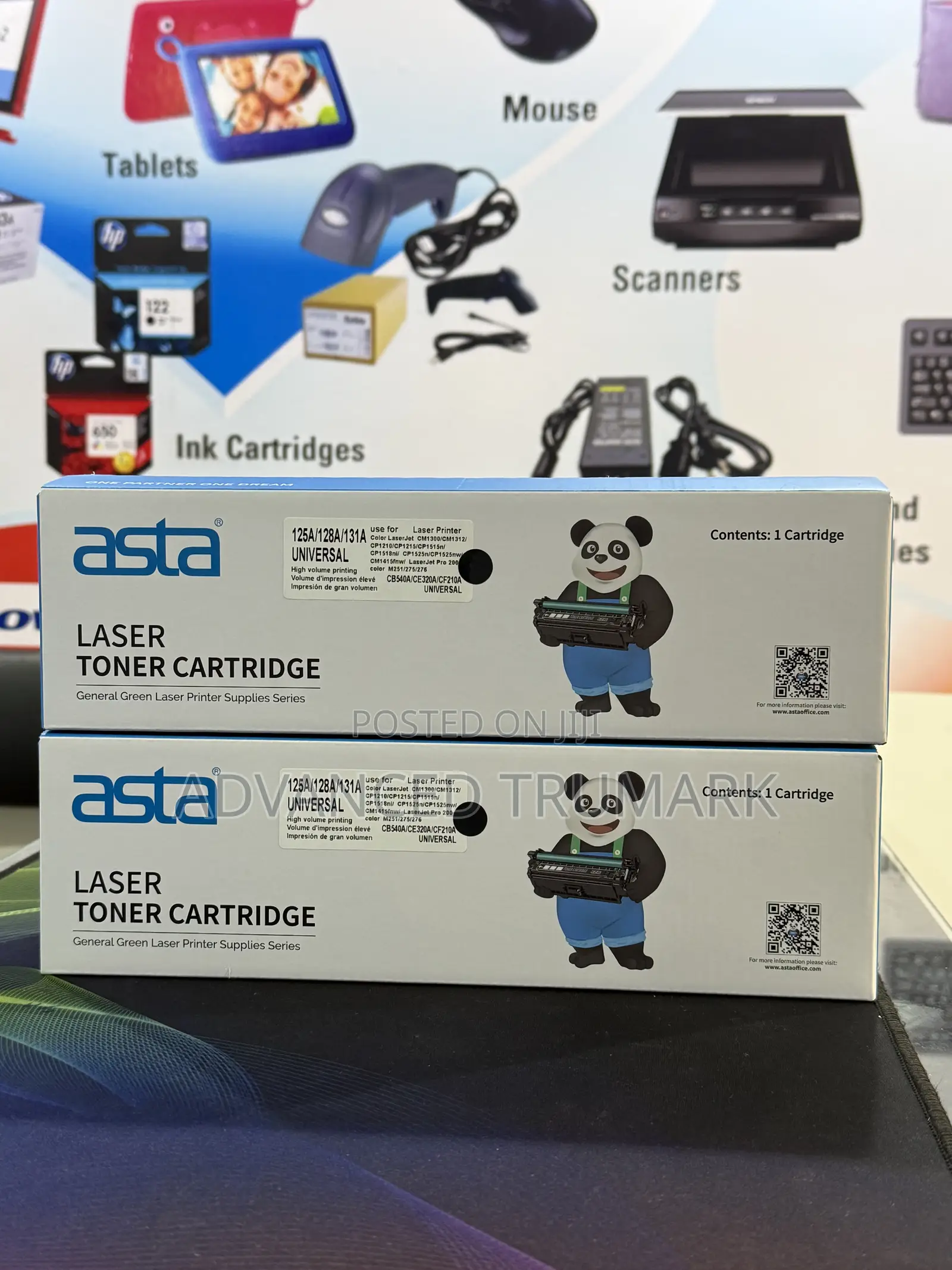 125a/128a/131a Asta Universal Toner(Black)