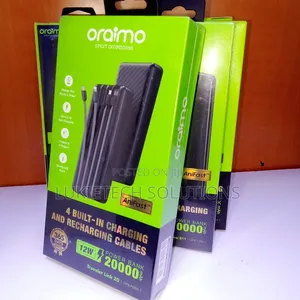Powerbank Bank 20000mah With Attached Cables Very Reliable