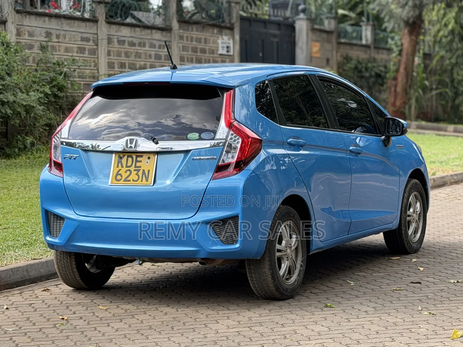Honda Fit 2014 Blue