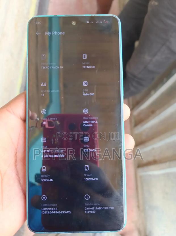 Tecno Camon 19 Pro 128 GB Blue - thumbnail 2