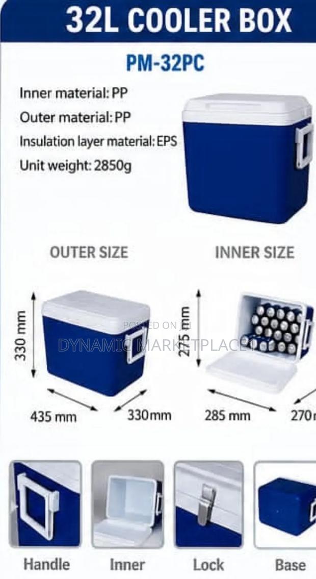 32l Premier Cooler Box
