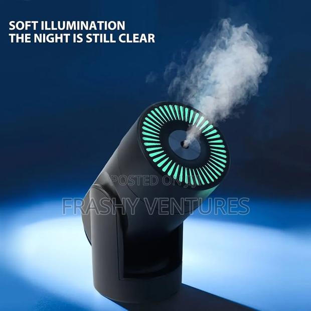 7 Lights Adjustable Angle 220ml Shaking Head Humidifier - thumbnail 2