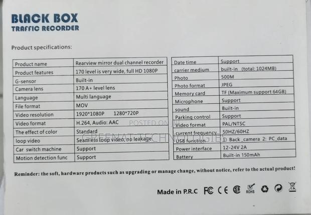 Black Box Traffic Recorder Dashcam - thumbnail 3