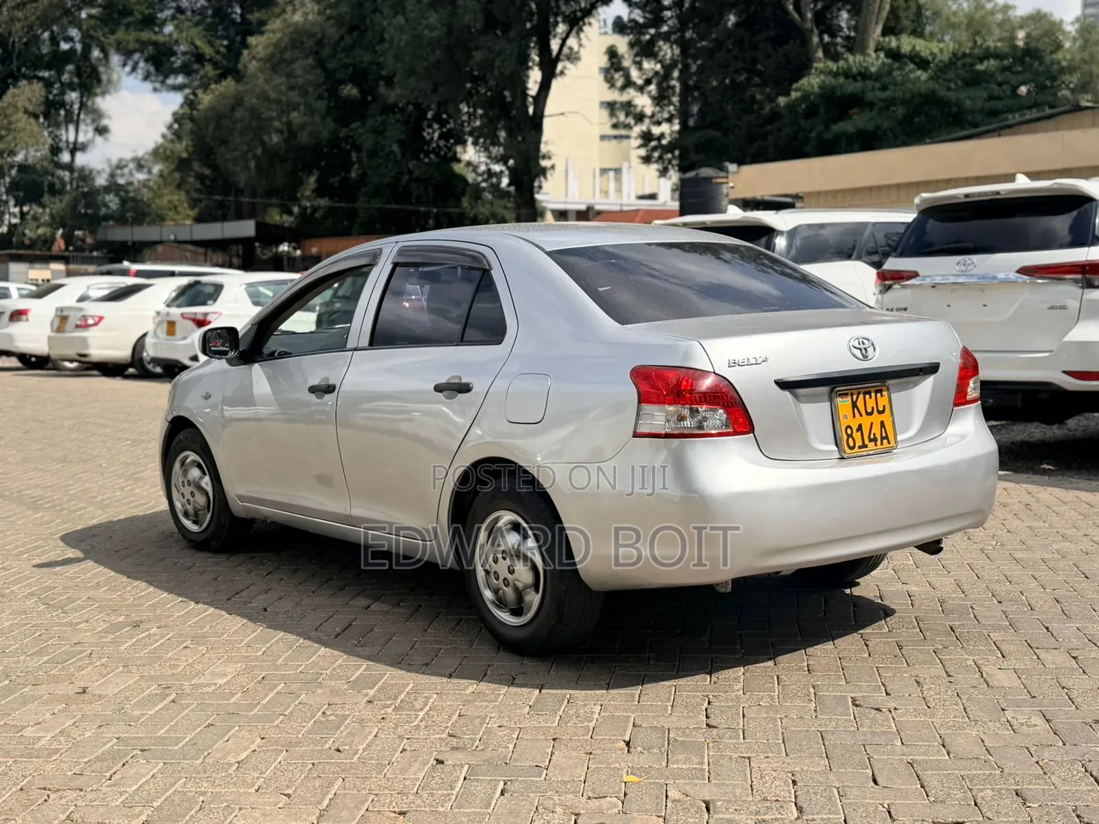 Toyota Belta 2008 Silver