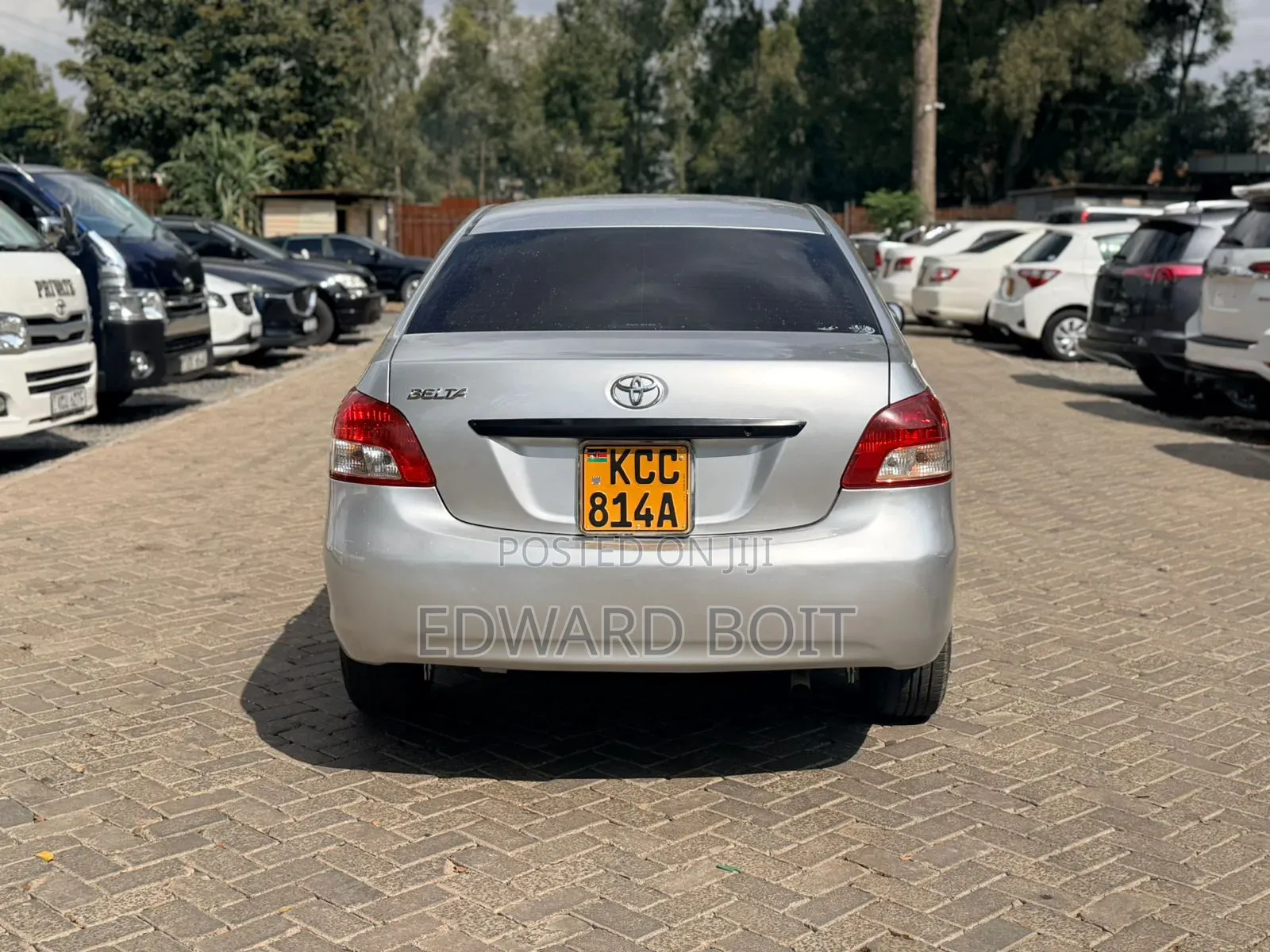 Toyota Belta 2008 Silver