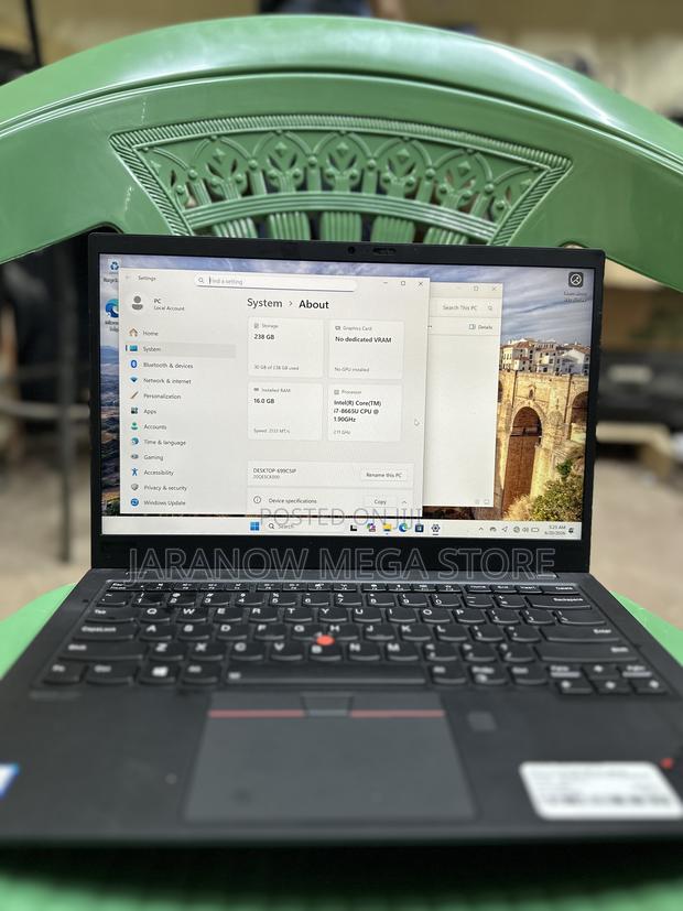 Laptop Lenovo ThinkPad X1 Carbon 16GB Intel Core i7 SSD 512GB