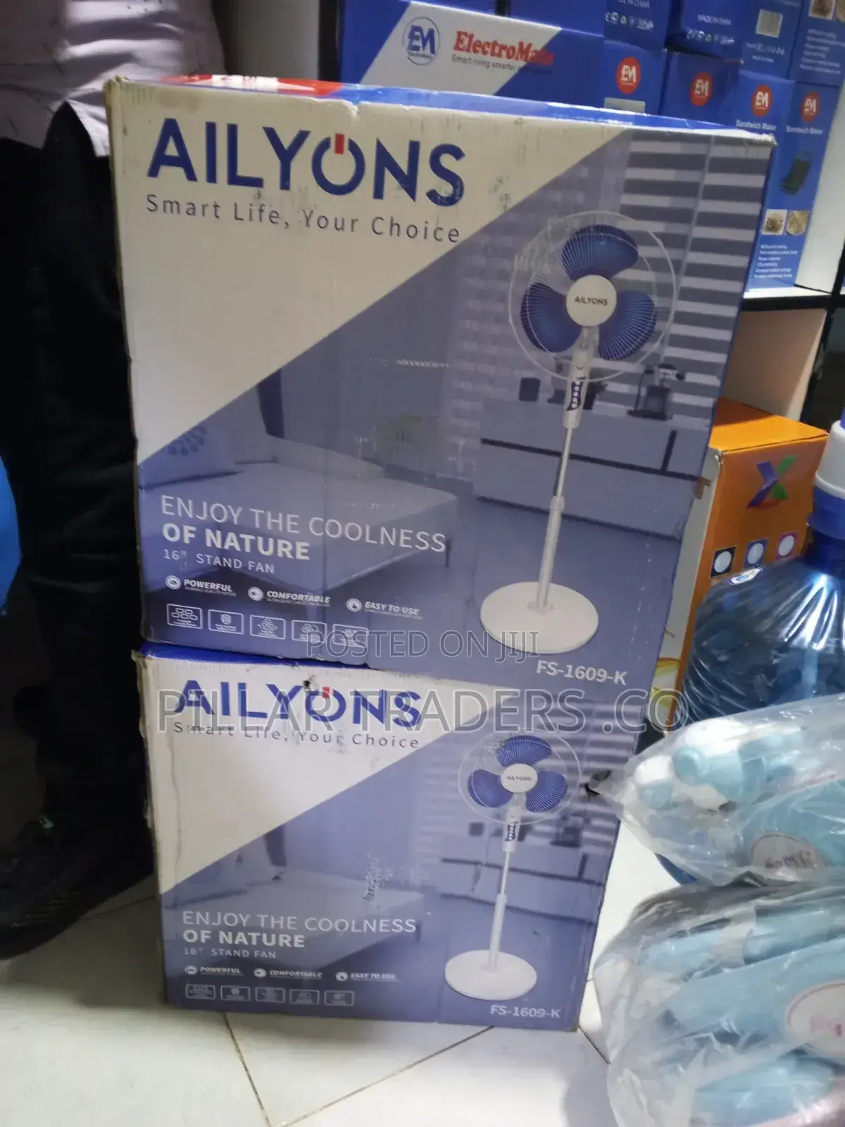 Ailyons 16-Inch Standing Fan Fs-1609-K