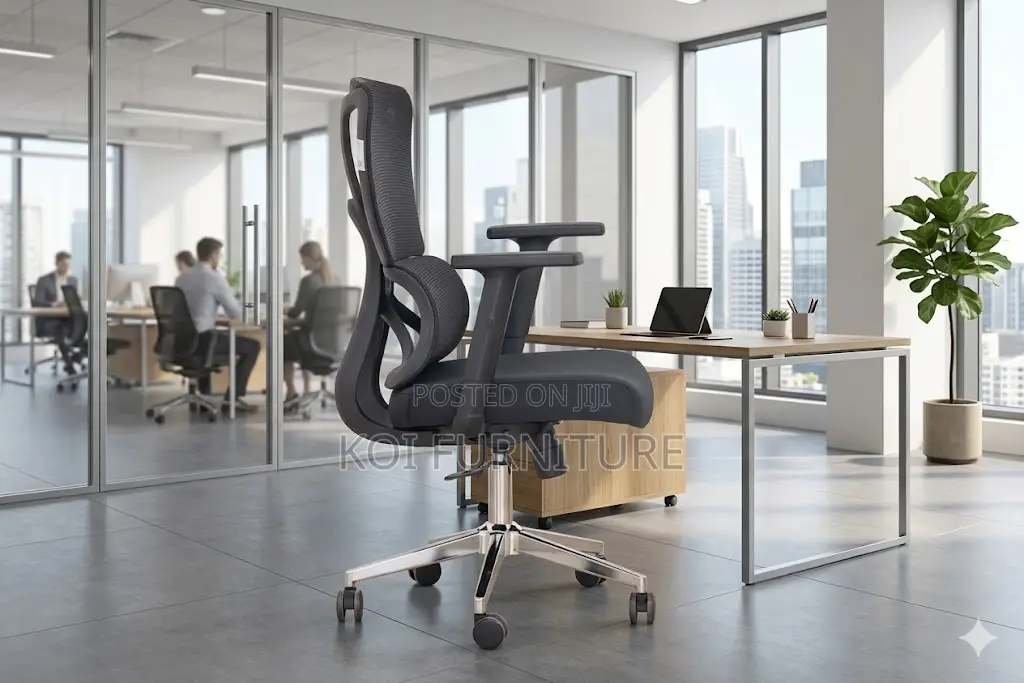 Office Chairs; Ergonomic Brixton (Ht-335b) – Low Backrest Office Chair
