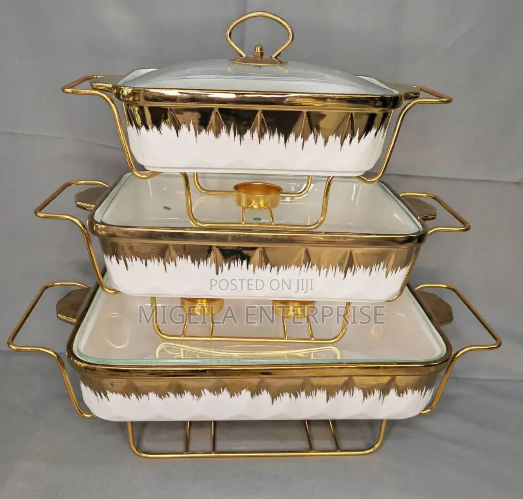 3pcs Chaffing Dishes