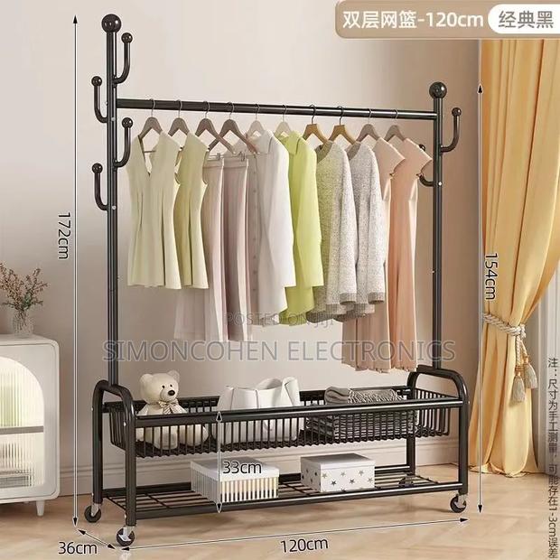 Heavy Duty Garment Rack Clothes Hanger Stand Metal Clothes Rack