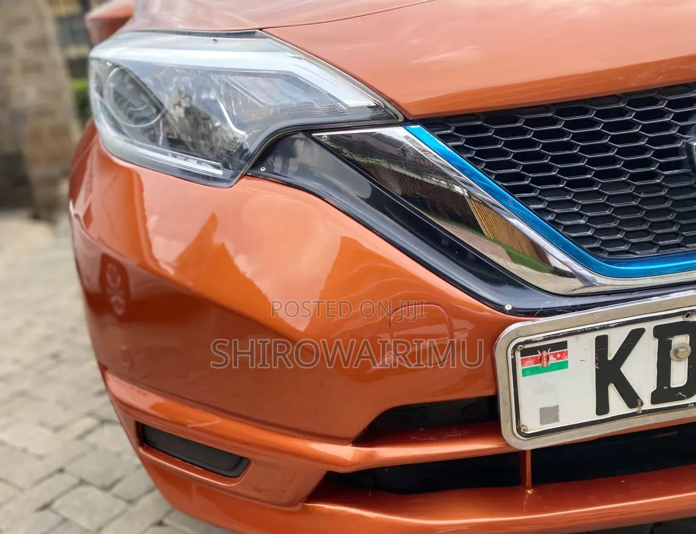 Nissan Note 2018 Orange