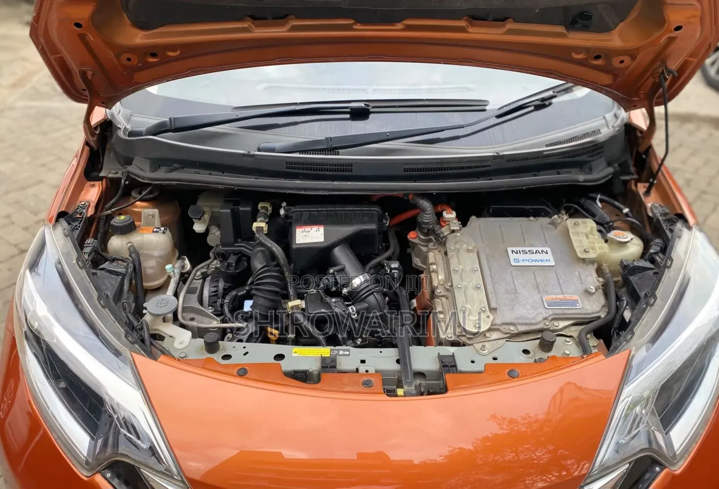 Nissan Note 2018 Orange