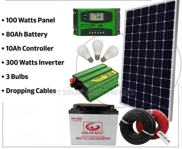 Rift Solar 100 Watts Special Home Solar Solution - main view