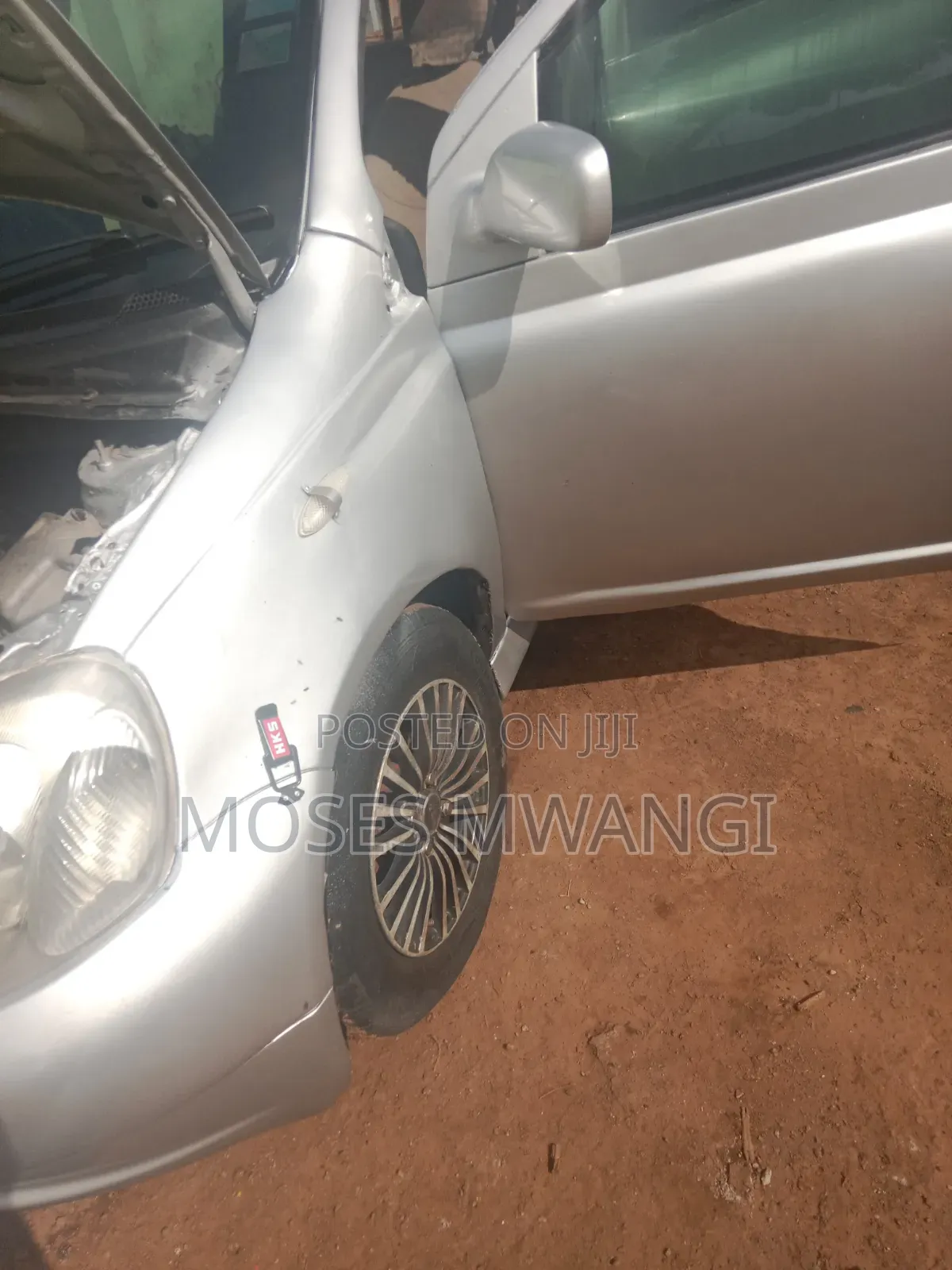 Toyota Vitz 2001 Silver