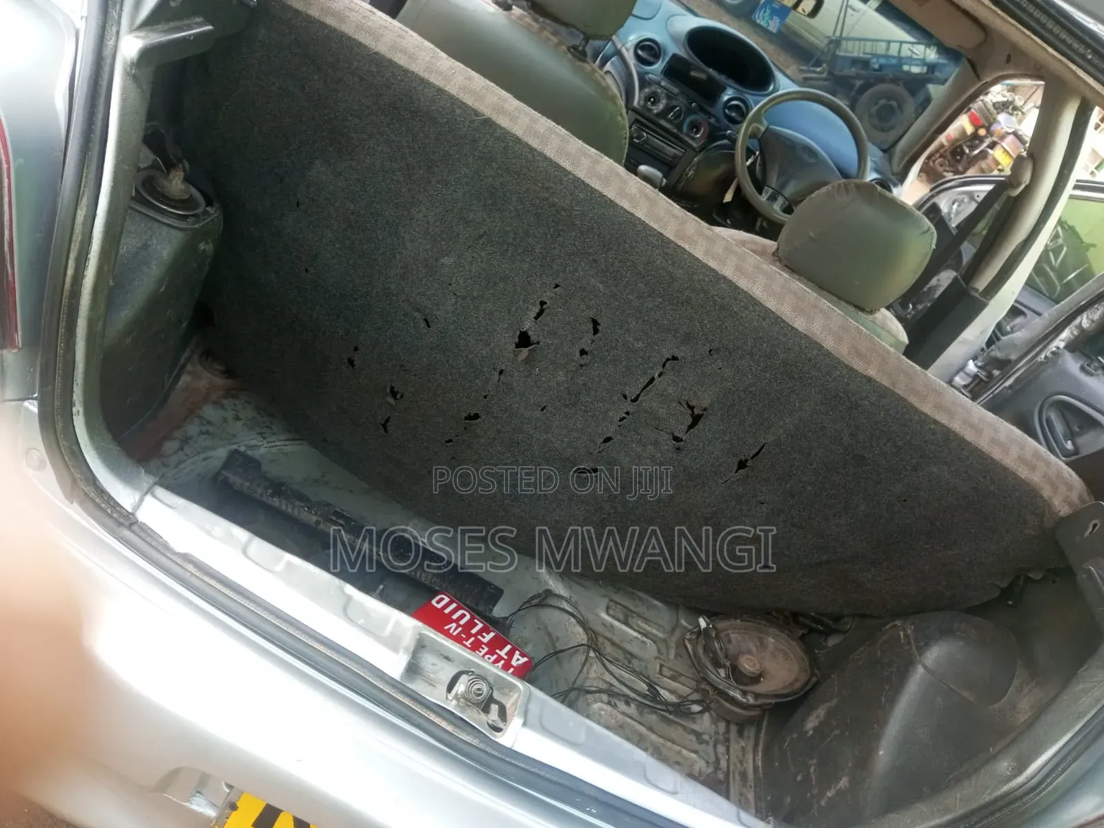 Toyota Vitz 2001 Silver