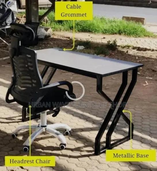 Metallic Study Desk (New Stylish Design)