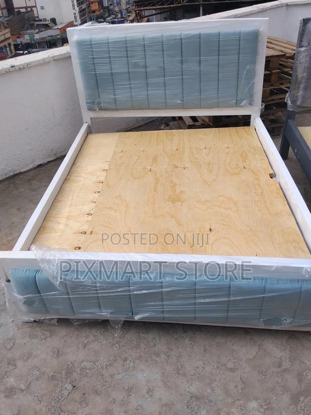 Strong Wooden Bed 5x6 – Spacious Durable