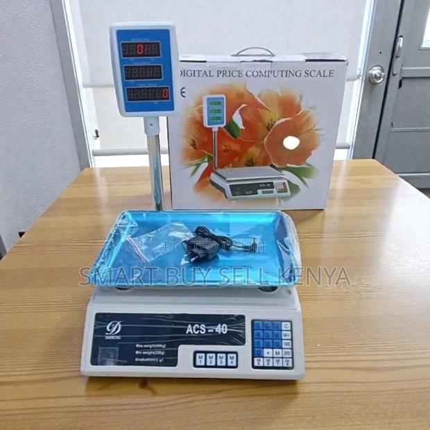 Modern Design Acs 40 Upto 40kgs Weight Price Digital Weighing Scale