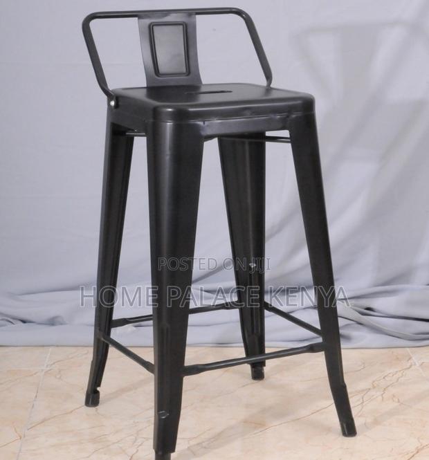 Bar Stool: Full Metallic Rust Resistant Stool - thumbnail 2