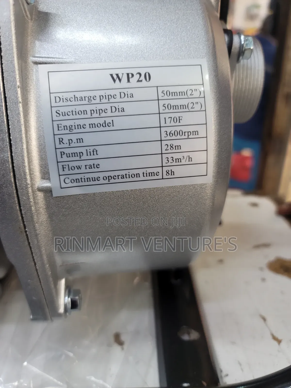 Lusqui Water Pump/Gasoline Water Pump
