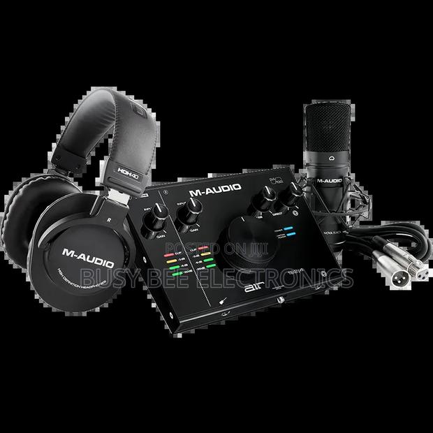 M-Audio Air 192-4 Vocal Studio Pro Sound Card Microphone Recording Set