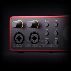 Focusrite Scarlett 4i4 4th Generation 4 Input Usb Audio Interface