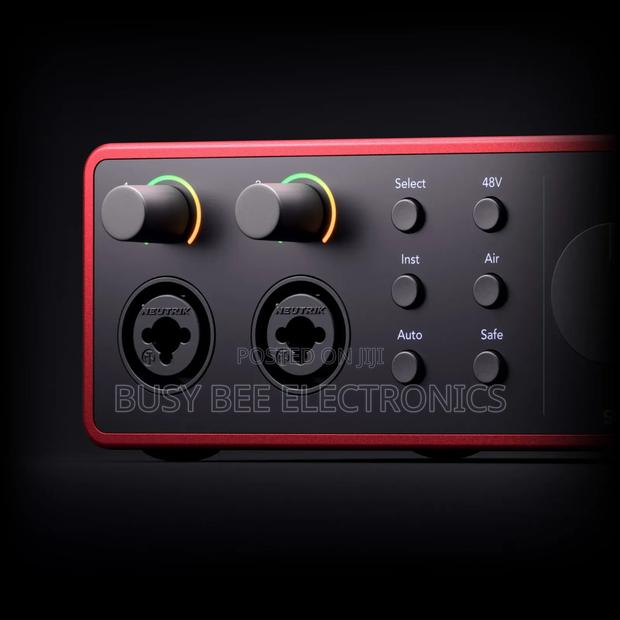 Focusrite Scarlett 4i4 4th Generation 4 Input Usb Audio Interface - thumbnail 2