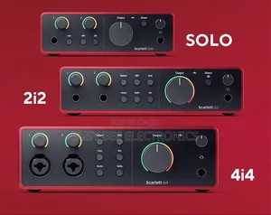 Focusrite Scarlett 4i4 4th Generation 4 Input Usb Audio Interface
