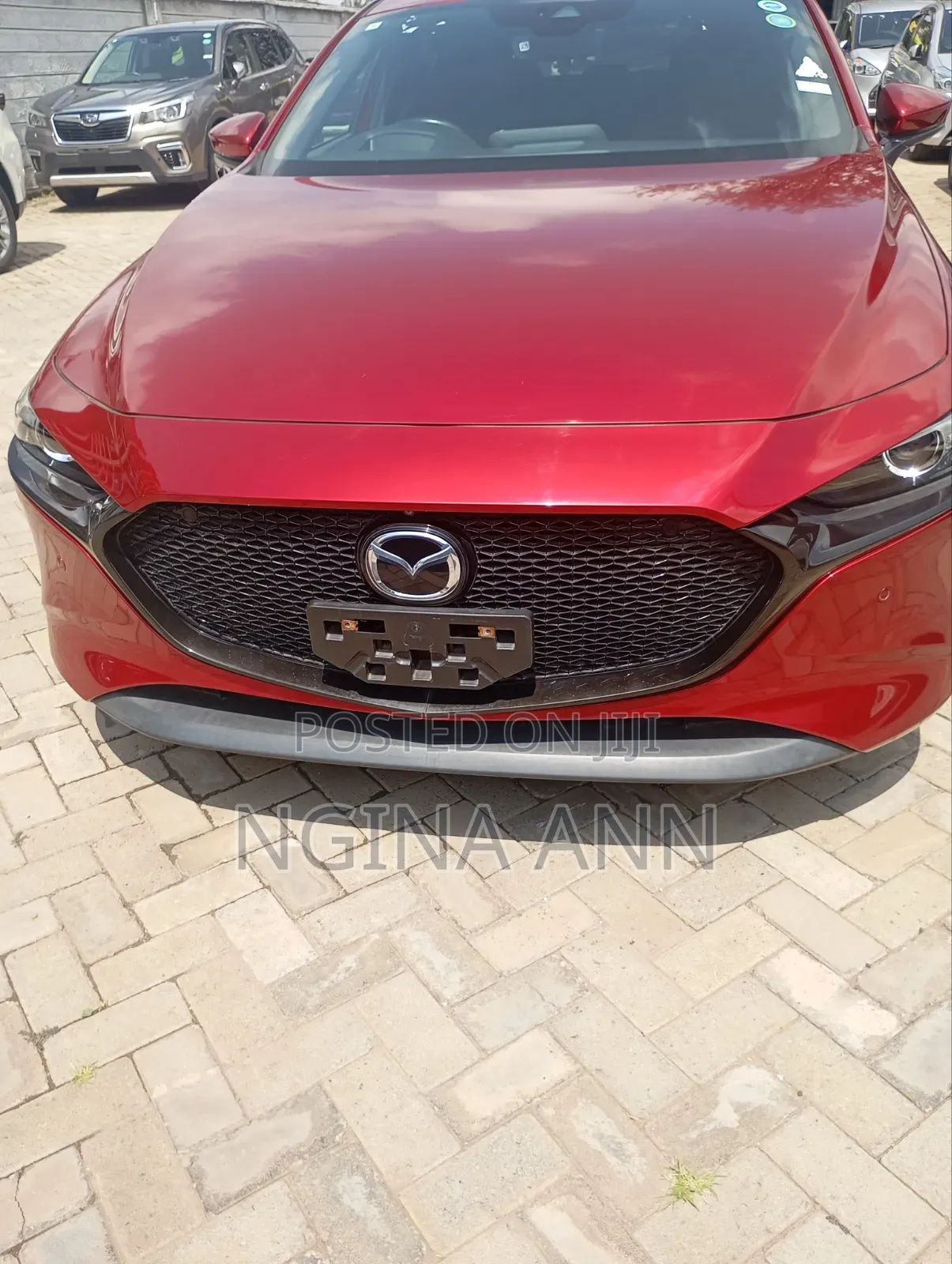Mazda 3 2019 Red