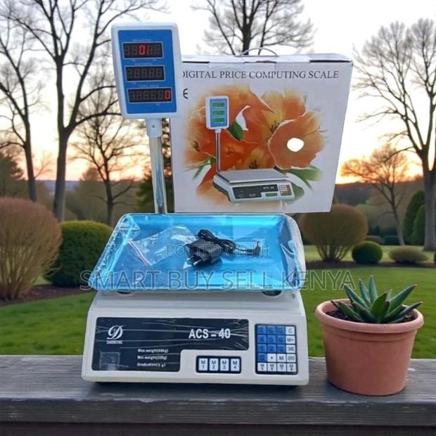 Weight Memory Acs 40 Upto 40kgs Weight Price Digital Weighing Scale