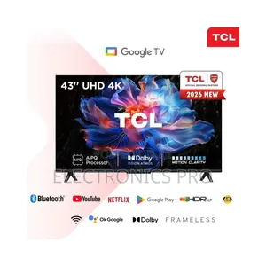 Powerful TCL 43v6d 43-Inch 4k Smart TV (2026 Model)